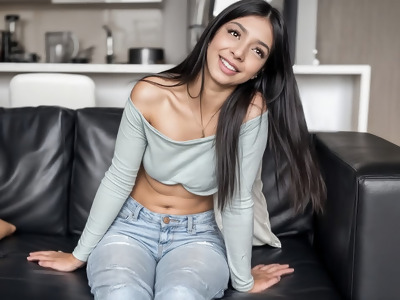 penny-pinching latina 18yo